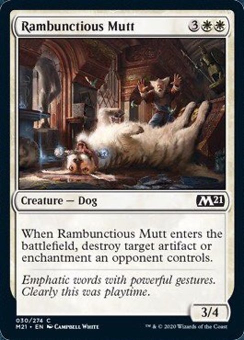 Rambunctious Mutt [Core Set 2021] | Jack's On Queen