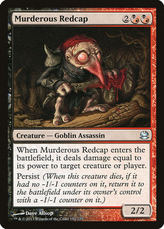 Murderous Redcap [Modern Masters] | Jack's On Queen