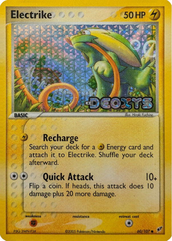 Electrike (60/107) (Stamped) [EX: Deoxys] | Jack's On Queen