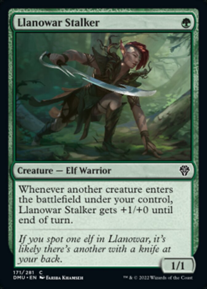 Llanowar Stalker [Dominaria United] | Jack's On Queen