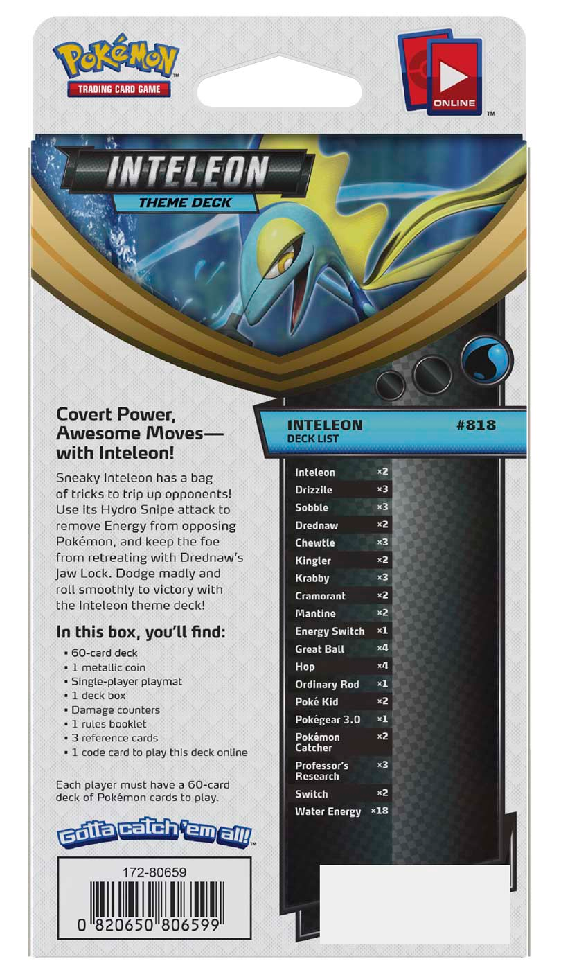 Sword & Shield - Theme Deck (Inteleon) | Jack's On Queen