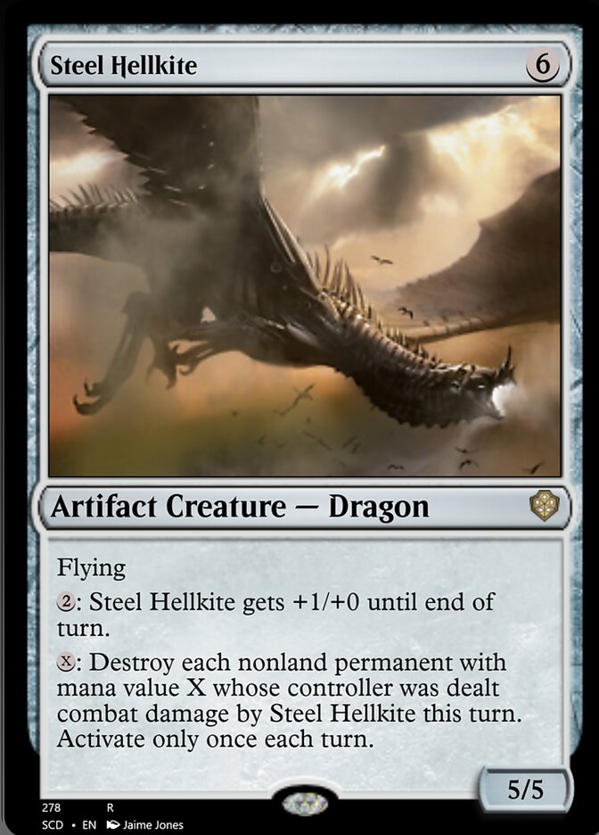 Steel Hellkite [Starter Commander Decks] | Jack's On Queen