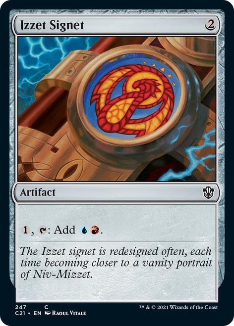 Izzet Signet [Commander 2021] | Jack's On Queen