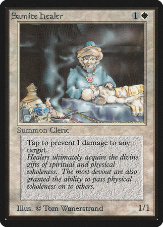 Samite Healer [Limited Edition Beta] | Jack's On Queen