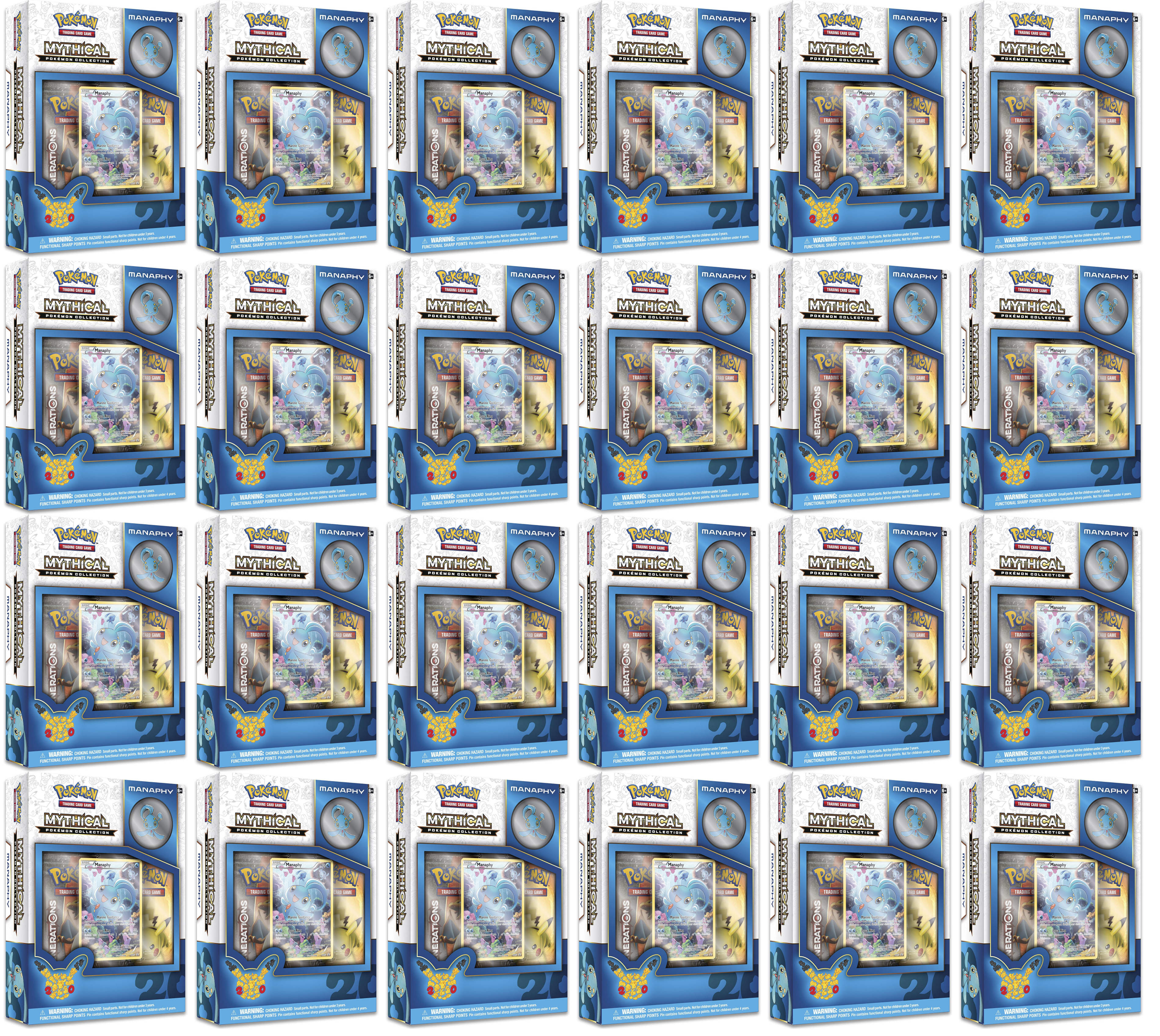Generations - Mythical Pokemon Collection Case (Manaphy) | Jack's On Queen