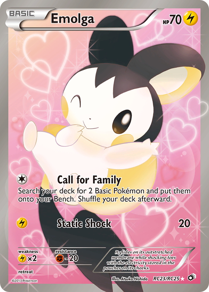 Emolga (RC23/RC25) [Black & White: Legendary Treasures] | Jack's On Queen