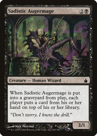 Sadistic Augermage [Ravnica: City of Guilds] | Jack's On Queen
