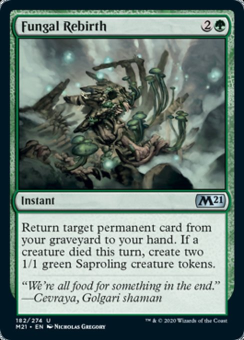 Fungal Rebirth [Core Set 2021] | Jack's On Queen