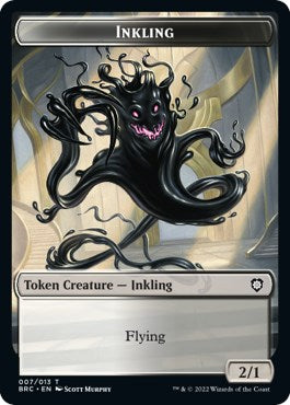 Copy // Inkling Double-Sided Token [The Brothers' War Commander Tokens] | Jack's On Queen