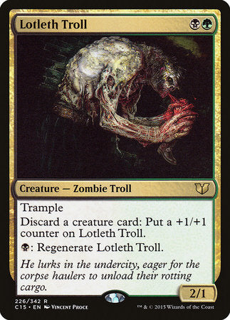 Lotleth Troll [Commander 2015] | Jack's On Queen