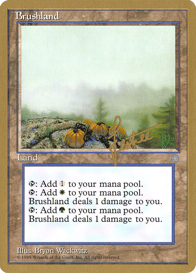 Brushland (Bertrand Lestree) [Pro Tour Collector Set] | Jack's On Queen