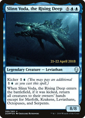 Slinn Voda, the Rising Deep [Dominaria Promos] | Jack's On Queen