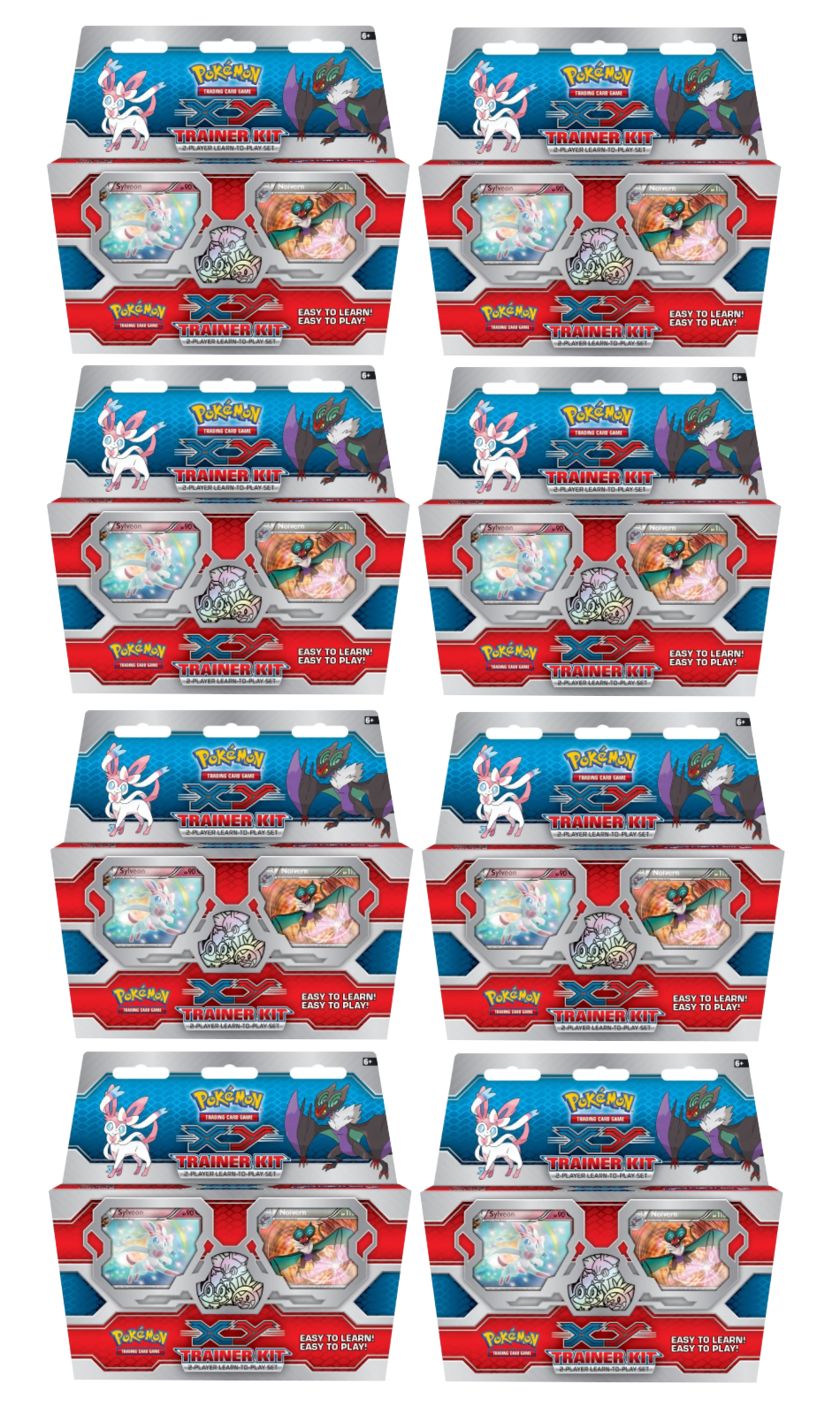 XY: Trainer Kit - 2-Player Learn-to-Play Set Display (Sylveon & Noivern) | Jack's On Queen