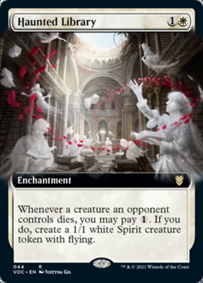 Haunted Library (Extended) [Innistrad: Crimson Vow Commander] | Jack's On Queen