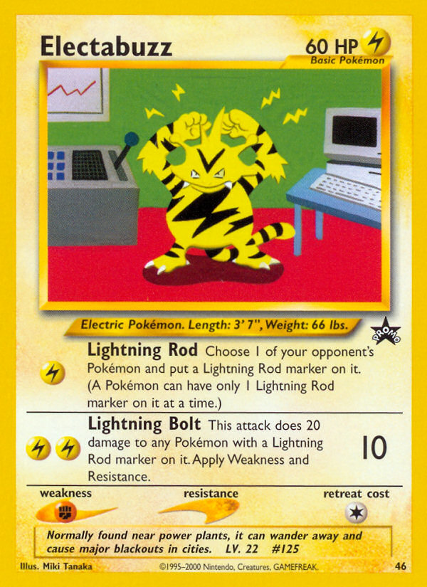 Electabuzz (46) [Wizards of the Coast: Black Star Promos] | Jack's On Queen