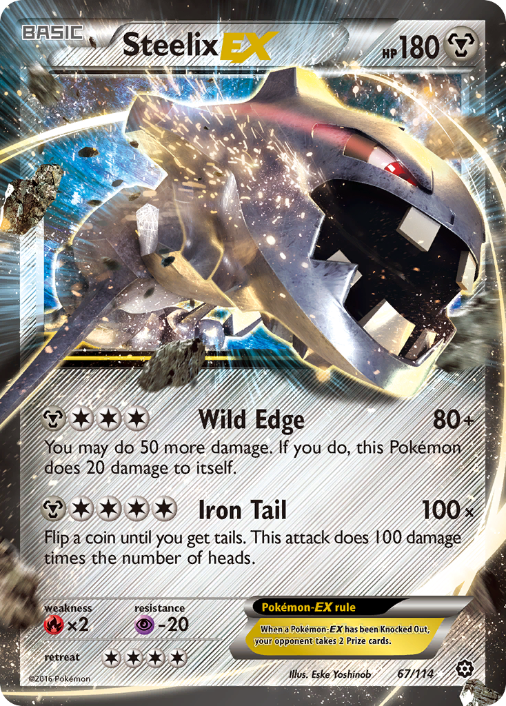 Steelix EX (67/114) [XY: Steam Siege] | Jack's On Queen