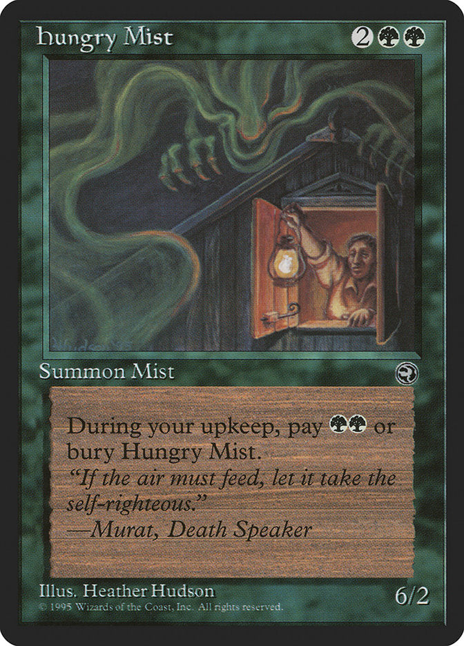 Hungry Mist (Murat Flavor Text) [Homelands] | Jack's On Queen