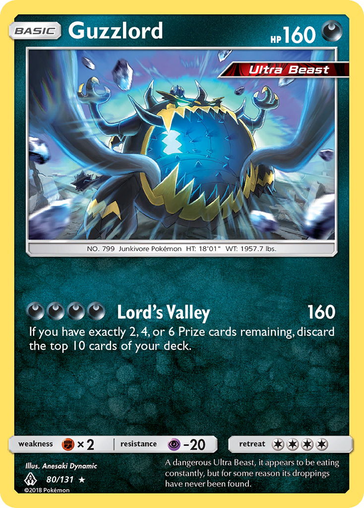 Guzzlord (80/131) [Sun & Moon: Forbidden Light] | Jack's On Queen