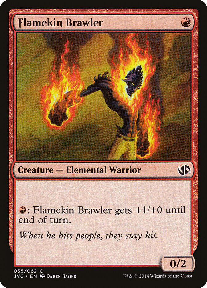 Flamekin Brawler [Duel Decks Anthology] | Jack's On Queen