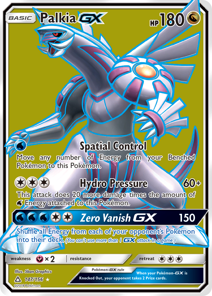 Palkia GX (147/156) [Sun & Moon: Ultra Prism] | Jack's On Queen