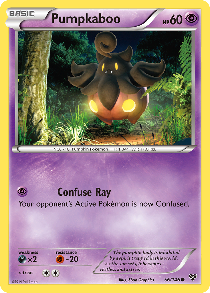 Pumpkaboo (56/146) [XY: Base Set] | Jack's On Queen