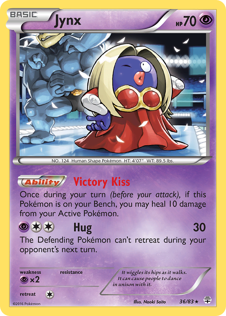 Jynx (36/83) [XY: Generations] | Jack's On Queen