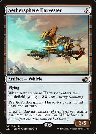 Aethersphere Harvester [Aether Revolt] | Jack's On Queen