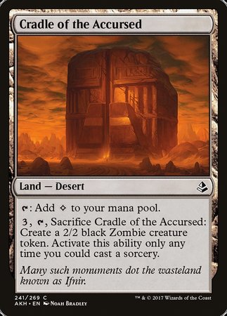 Cradle of the Accursed [Amonkhet] | Jack's On Queen