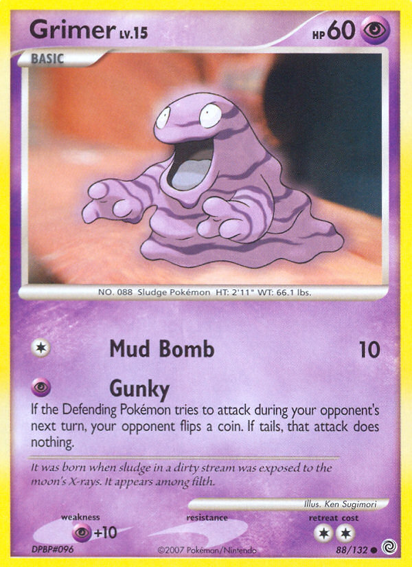 Grimer (88/132) [Diamond & Pearl: Secret Wonders] | Jack's On Queen