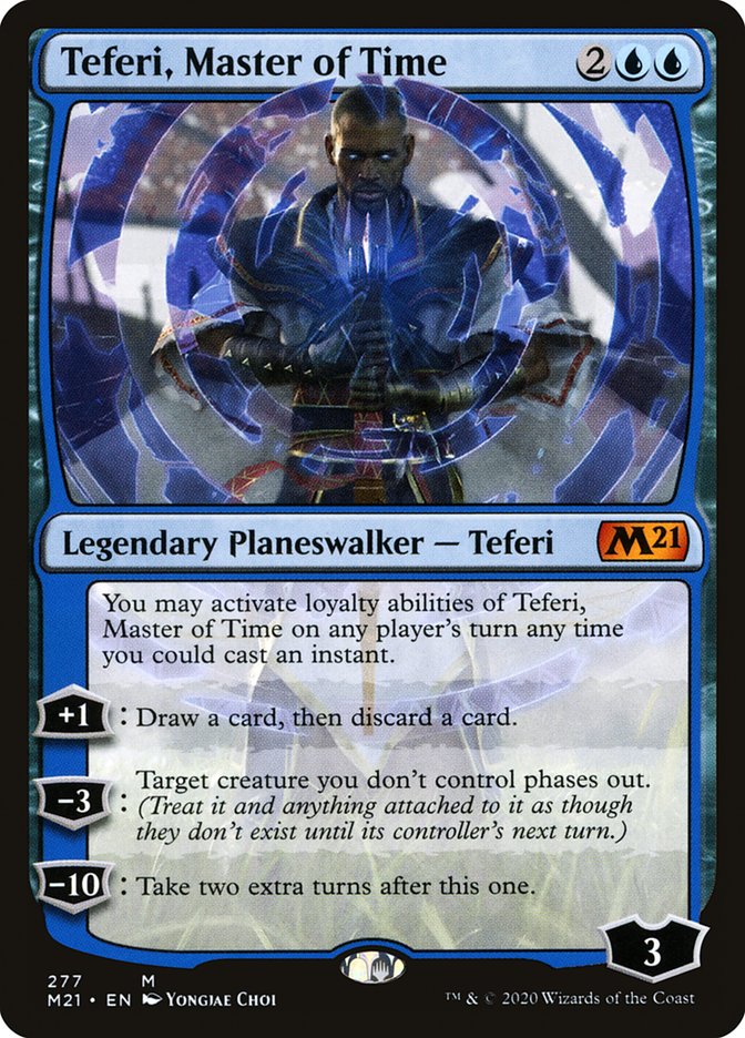 Teferi, Master of Time (277) [Core Set 2021] | Jack's On Queen