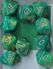 Chessex: Festive™ D10 DICE SET | Jack's On Queen