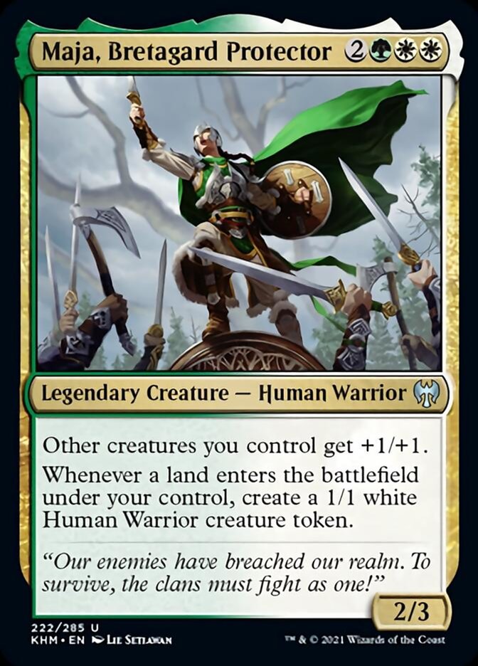 Maja, Bretagard Protector [Kaldheim] | Jack's On Queen