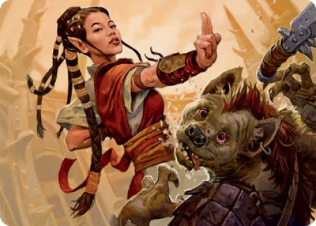 Half-Elf Monk Art Card [Dungeons & Dragons: Adventures in the Forgotten Realms Art Series] | Jack's On Queen