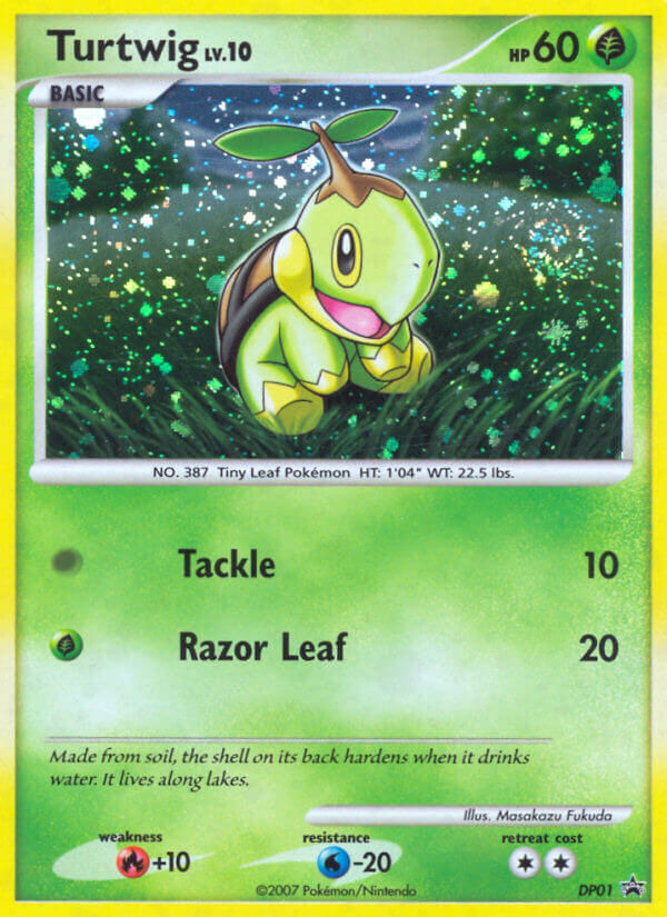 Turtwig (DP01) [Diamond & Pearl: Black Star Promos] | Jack's On Queen