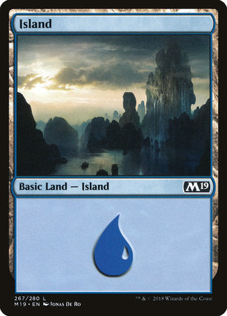 Island (267) [Core Set 2019] | Jack's On Queen