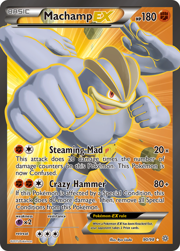 Machamp EX (90/98) [XY: Ancient Origins] | Jack's On Queen