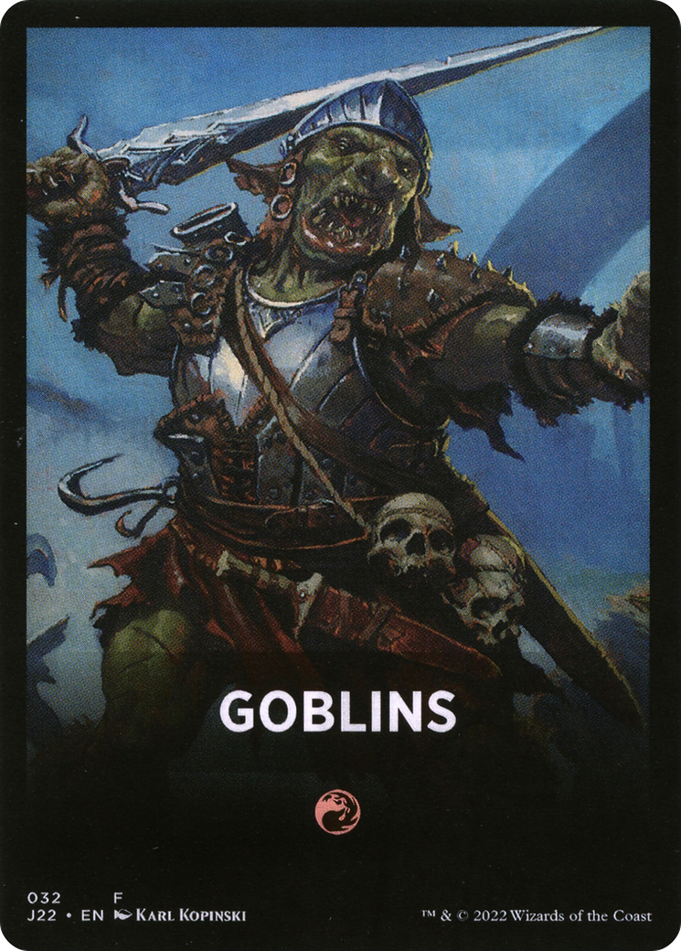 Goblins Theme Card [Jumpstart 2022 Front Cards] | Jack's On Queen