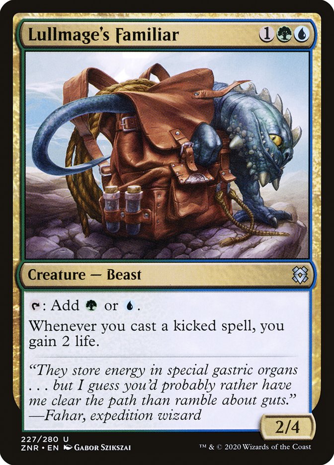 Lullmage's Familiar [Zendikar Rising] | Jack's On Queen