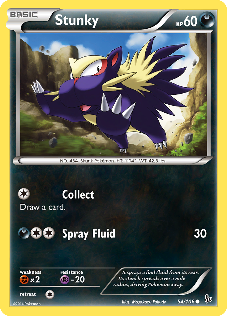 Stunky (54/106) [XY: Flashfire] | Jack's On Queen