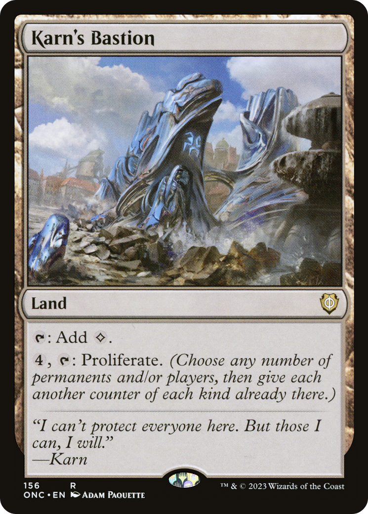 Karn's Bastion [Phyrexia: All Will Be One Commander] | Jack's On Queen