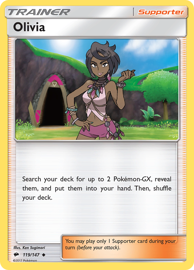 Olivia (119/147) [Sun & Moon: Burning Shadows] | Jack's On Queen