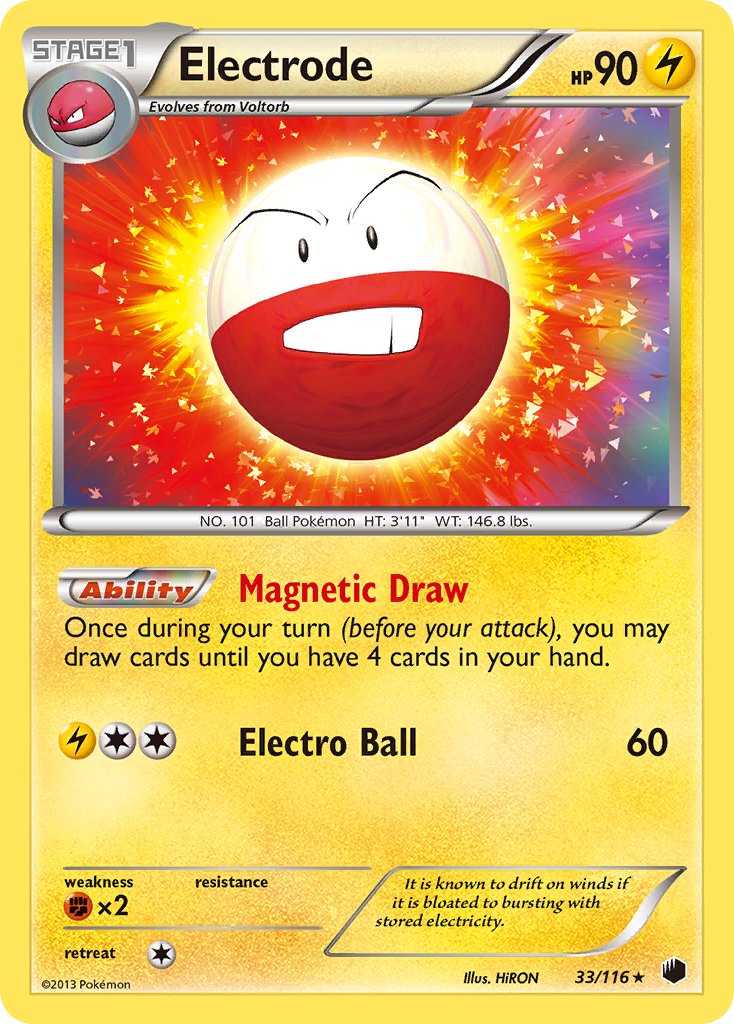 Electrode (33/116) (Theme Deck Exclusive) [Black & White: Plasma Freeze] | Jack's On Queen