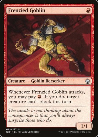 Frenzied Goblin [GRN Guild Kit] | Jack's On Queen