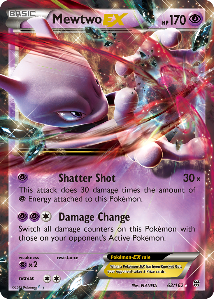 Mewtwo EX (62/162) [XY: BREAKthrough] | Jack's On Queen