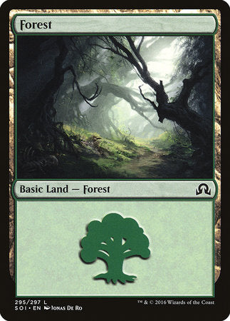 Forest (295) [Shadows over Innistrad] | Jack's On Queen