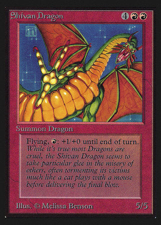 Shivan Dragon (IE) [Intl. Collectors’ Edition] | Jack's On Queen