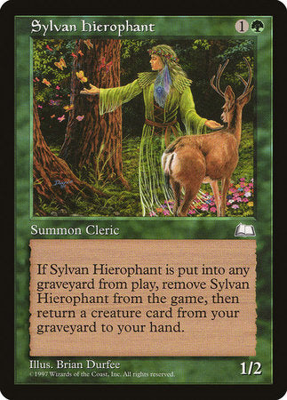 Sylvan Hierophant [Weatherlight] | Jack's On Queen