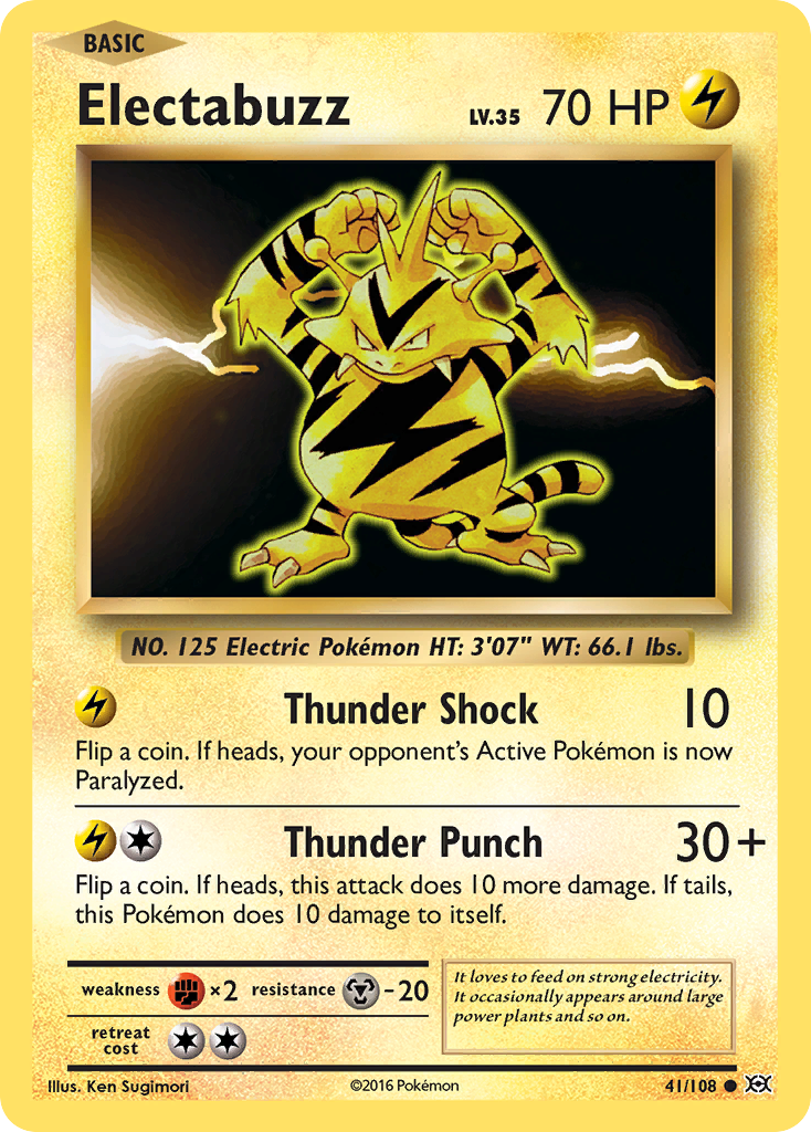 Electabuzz (41/108) [XY: Evolutions] | Jack's On Queen