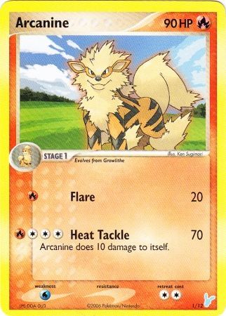 Arcanine (1/12) [EX: Trainer Kit 2 - Minun] | Jack's On Queen