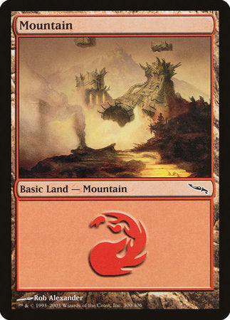 Mountain (300) [Mirrodin] | Jack's On Queen